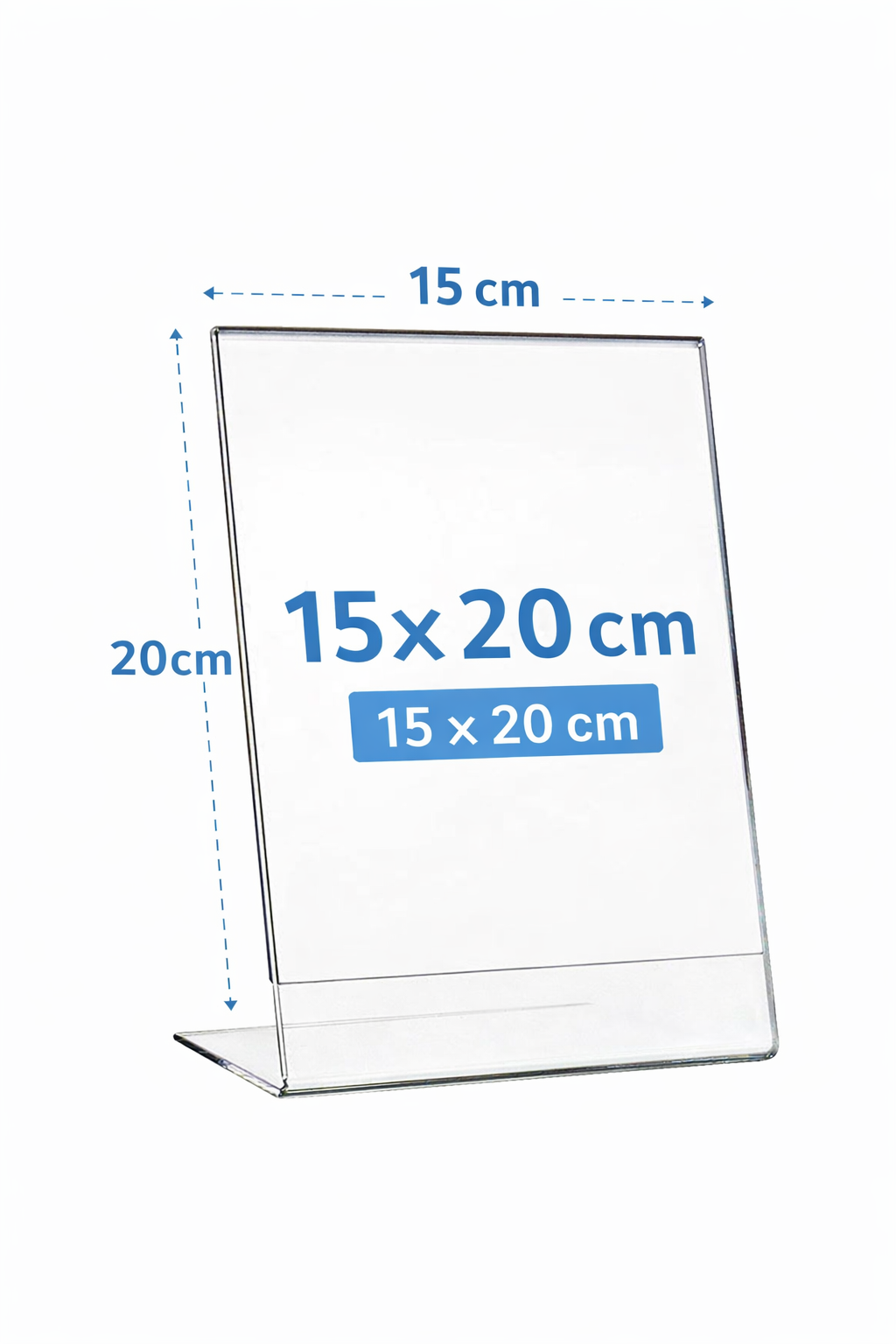 Expositor de metacrilato 15x20 vertical