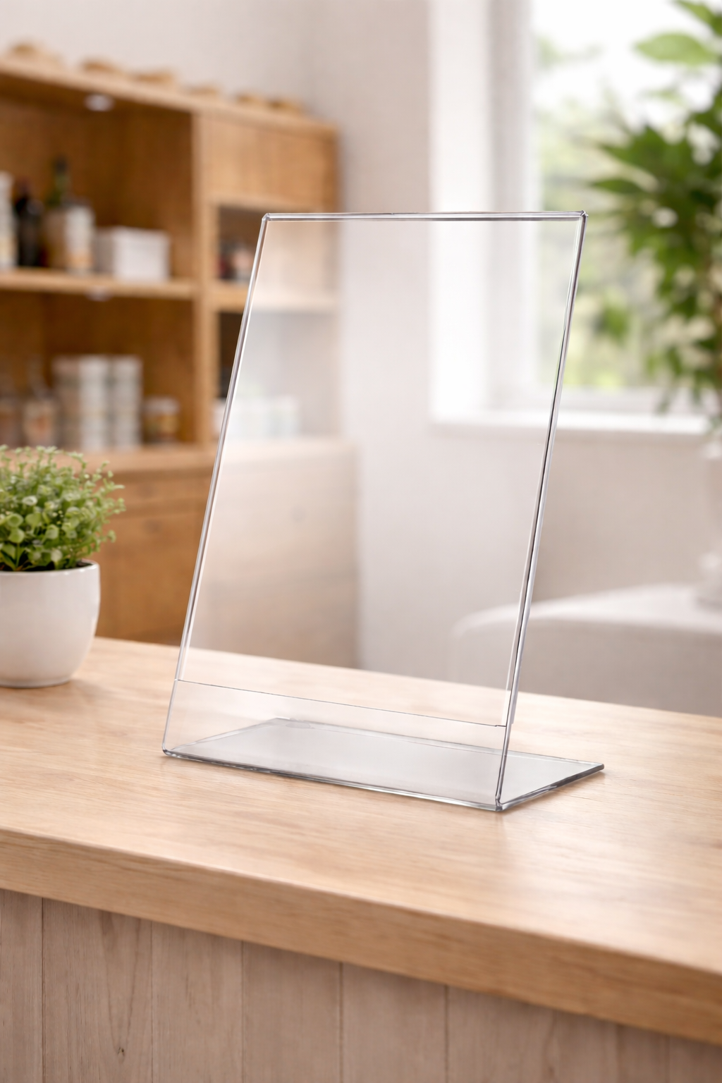 Expositor de metacrilato 13x18cm vertical