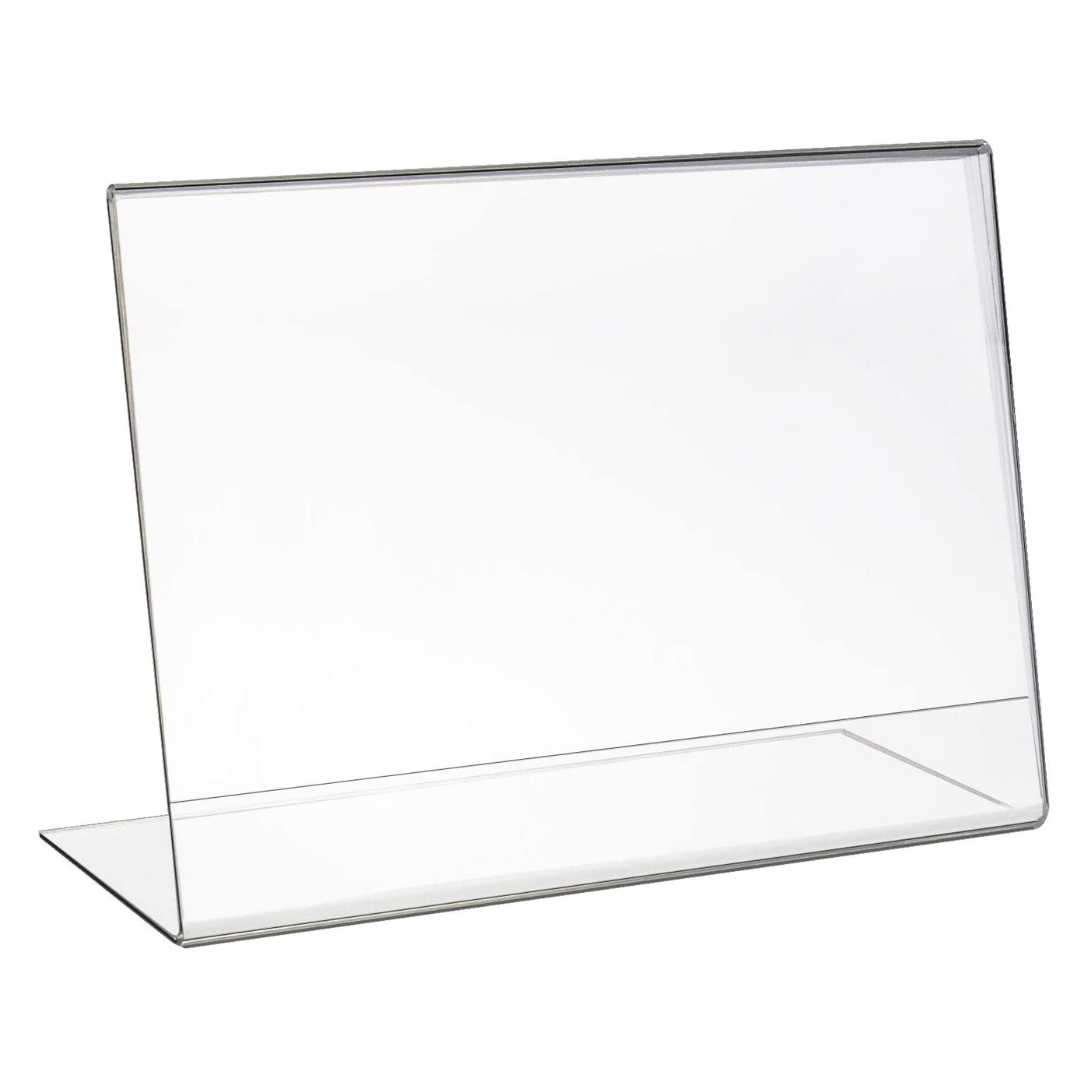 Expositor de metacrilato horizontal A4