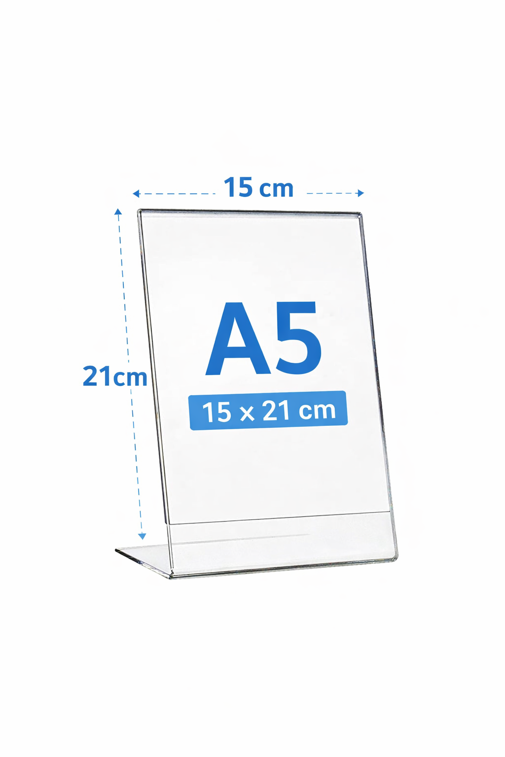 Expositor de metacrilato vertical A5